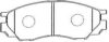 MITSUBISHI AY040MT008 Brake Pad Set, disc brake